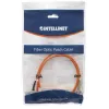 Intellinet 470391 cable de conexión de fibra óptica, OM2, LC/SC, dúplex, multimodo, 50/125 µm, 5 m, naranja