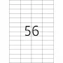 Etiquetas HERMA Premium A4 52,5 x 21,2 mm, papel blanco mate, 11200 unidades