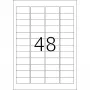 Etiquetas HERMA Premium A4 48,3 x 16,9 mm blanco papel mate 12800 unidades