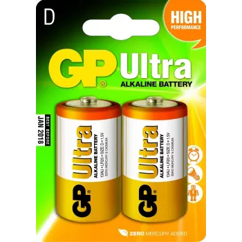 Pila de un solo uso GP Batteries Ultra Alkaline D