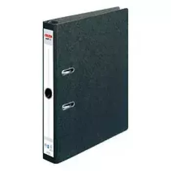 Archivador de anillas Herlitz 10842292 A4 negro