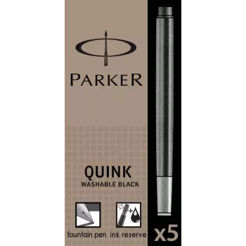 Recambio Parker negro 5 unidades