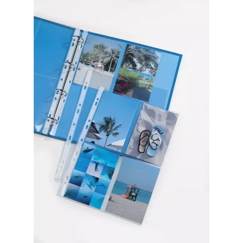Elba 01972081 fundas para 8 fotos de 100 x 150 mm, A4, PP