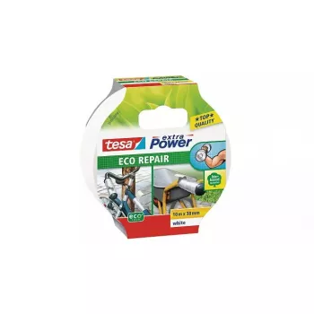 Cinta adhesiva TESA 56431-01 10 m blanca para uso interior y exterior