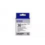 Cartucho de etiquetas Epson Magnetic LK-7WB2 negro/blanco 36 mm (1,5 m)