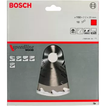 Disco de sierra circular Bosch 2608640781 15 cm para madera