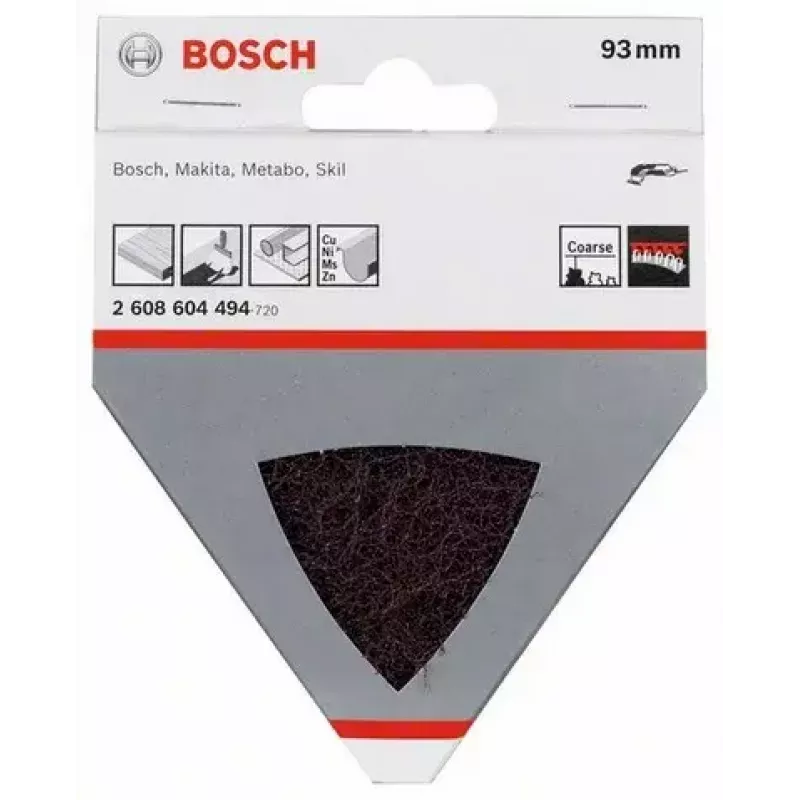 Bosch 2 608 604 494 accesorio de lijado manual almohadilla de lijar 1 unidad