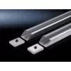 Accesorio para rack Rittal 4333.120, carcasa de acero, plateado, compatible con TS y SE, pack de 2