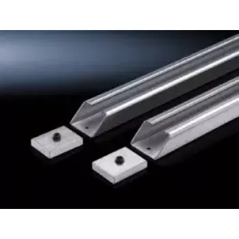 Accesorio para rack Rittal 4333.120, carcasa de acero, plateado, compatible con TS y SE, pack de 2