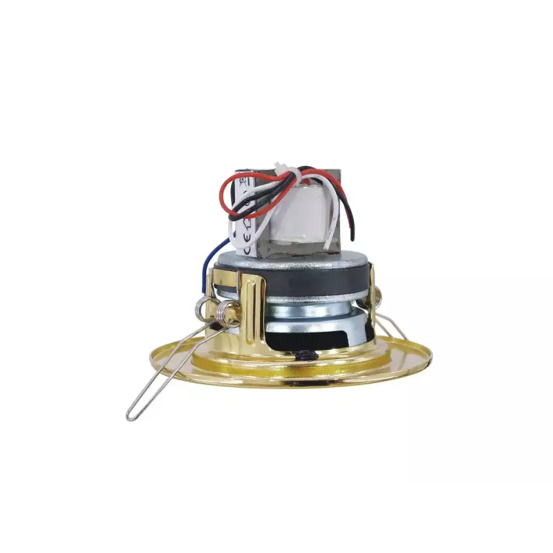 Altavoz de 2 vías Omnitronic 80710203 Oro Cableado 6 W