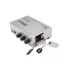 Mesa de mezclas de audio Omnitronic 10355020 3 canales 25 - 16000 Hz Blanco