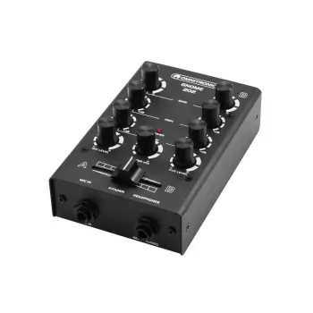 Mesa de mezclas Omnitronic GNOME-202 2 canales 20 - 20000 Hz Negro
