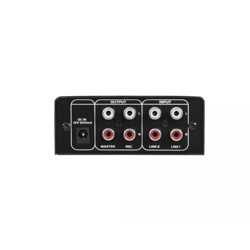 Mesa de mezclas Omnitronic GNOME-202 2 canales 20 - 20000 Hz Negro