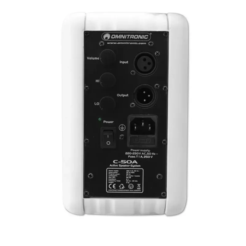 Altavoz de 2 vías Omnitronic 11036717 50 W