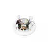 Altavoz de rango completo Omnitronic 80710210 Blanco Cableado 5 W