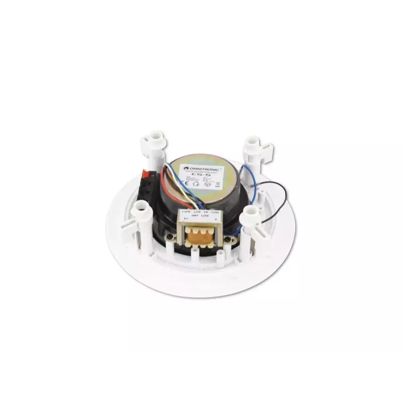 Altavoz de rango completo Omnitronic 80710210 Blanco Cableado 5 W
