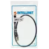 Cable de red Intellinet, Cat6, 0,5 m, Negro, Cobre, S/FTP, LSOH/LSZH, PVC, RJ45, contactos dorados, sin lengüeta, con protección de funda, garantía de por vida