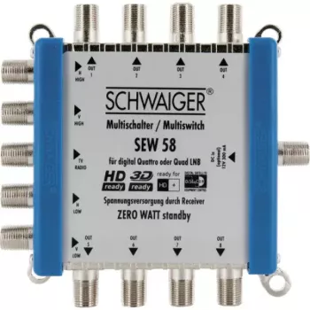 Multiconmutador de satélite Schwaiger SEW58 531