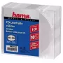 Caja vacía CD slim Hama 051164 pack de 10 transparente 1 disco