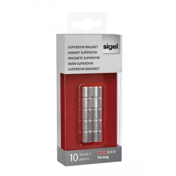Imán para manualidades cilíndrico Sigel GL701