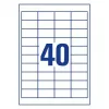 Etiqueta autoadhesiva rectangular AVERY 6126