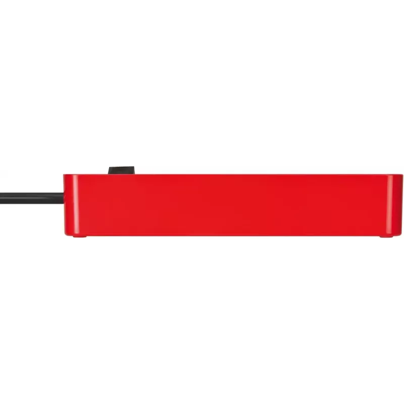 Alargador de corriente Brennenstuhl 1153240070 1,5 m 4 tomas de corriente para interior negro rojo