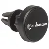 Soporte magnético para rejilla de ventilación de coche Manhattan, fijación con pinza ajustable, colocación y extracción rápidas, base antideslizante, negro, garantía de por vida