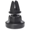 Soporte magnético para rejilla de ventilación de coche Manhattan, fijación con pinza ajustable, colocación y extracción rápidas, base antideslizante, negro, garantía de por vida