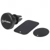 Soporte magnético para rejilla de ventilación de coche Manhattan, fijación con pinza ajustable, colocación y extracción rápidas, base antideslizante, negro, garantía de por vida
