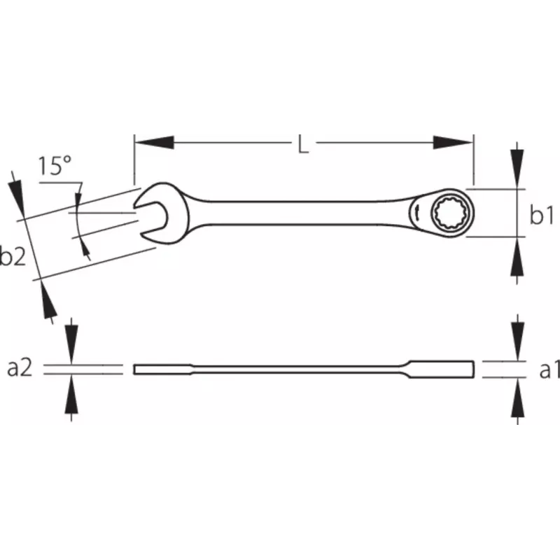 Vaso Gedore 7 R 19