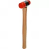 Martillo de goma KS Tools 140.5202 cabeza de plástico mango de madera 30 cm 350 g