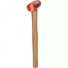 Martillo de goma KS Tools 140.5202 cabeza de plástico mango de madera 30 cm 350 g