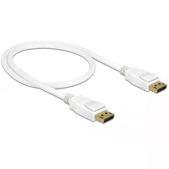 Cable DisplayPort DeLOCK 85507 0,5 m blanco
