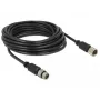 Cable serie Navilock 62974 negro 5 m M8
