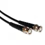 Cable de parcheo ACT RG-58 negro 50 ohmios 0,50 m
