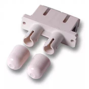 Adaptador de fibra óptica SC-ST dúplex ACT EA2002