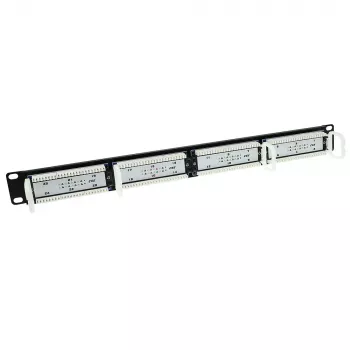 Patch panel 24 puertos no apantallado 45° ACT P24AK1
