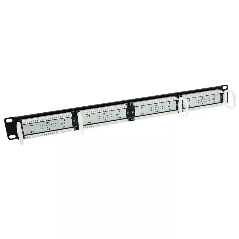 Patch panel 24 puertos no apantallado 45° ACT P24AK1