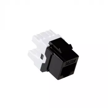 Keystone Jack ACT CAT6 no apantallado con terminal de corte blanco, RJ45, IDC, blanco