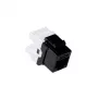 Keystone Jack ACT CAT6 no apantallado con terminal de corte blanco, RJ45, IDC, blanco