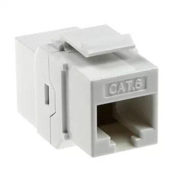 Acoplador Keystone RJ-45 no apantallado CAT6 ACT SD6009