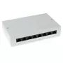 Caja de superficie ACT FA5000 no apantallada 8 puertos Cat5e — 171,4×38×118,8 mm