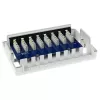 Caja de superficie ACT FA5000 no apantallada 8 puertos Cat5e — 171,4×38×118,8 mm