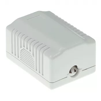 Toma de superficie ACT 1 puerto no apantallada CAT6, 39×54×29,5 mm