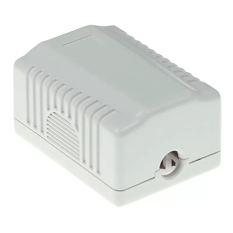 Toma de superficie ACT 1 puerto no apantallada CAT6, 39×54×29,5 mm