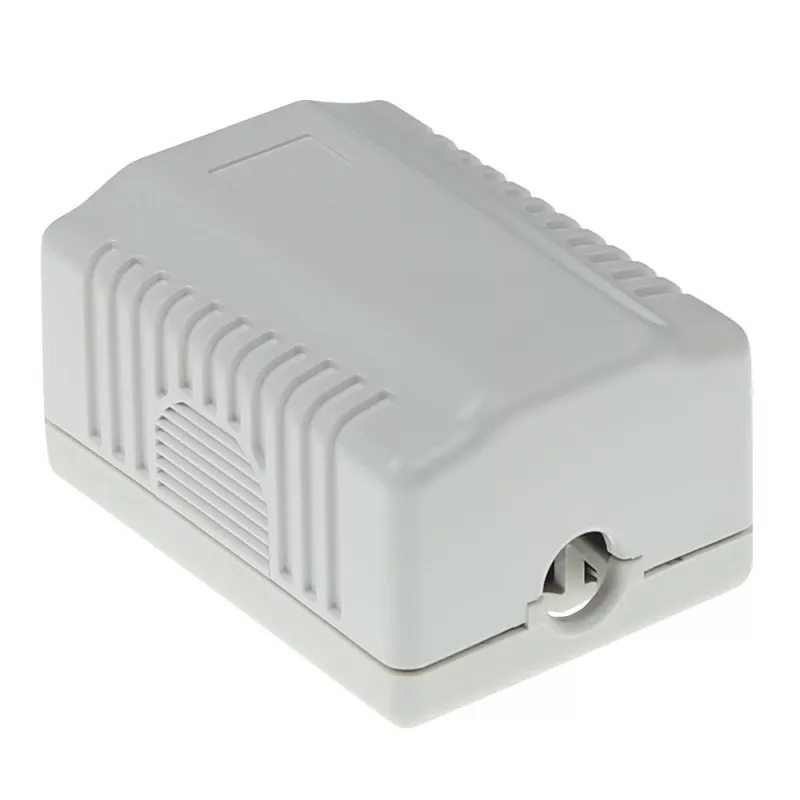 ACT FA5005 caja de superficie, 1 puerto, CAT5E, apantallada