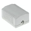 ACT FA6005 caja de superficie, 1 puerto, CAT6, apantallada