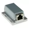 ACT FA6005 caja de superficie, 1 puerto, CAT6, apantallada