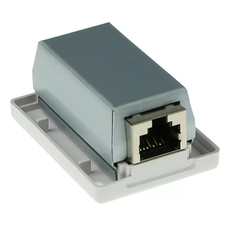 ACT FA6005 caja de superficie, 1 puerto, CAT6, apantallada