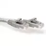 Cable de red ACT gris 30 metros U/UTP CAT6 con conectores macho RJ45